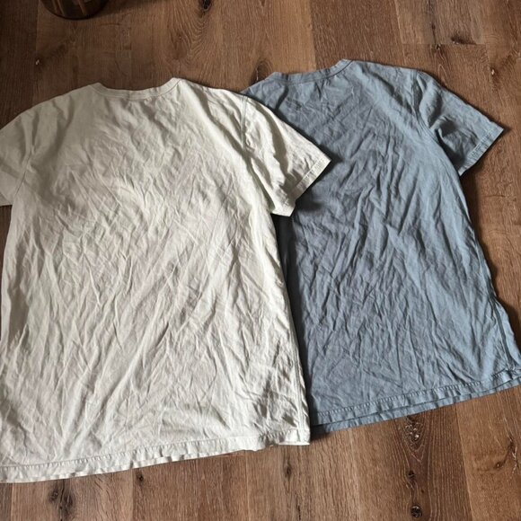 Reigning Champion Blue & Light Green Cotton Performance T Shirts Size M - Picture 3 of 8